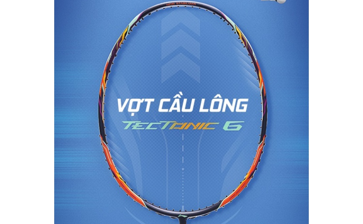 Vợt Li-ning Tectonic 6 – Công nghệ đột phá cho cú đánh chuẩn xác & bền bỉ