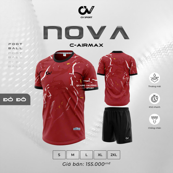  Quần Áo Thể Thao CV Nova: Đột Phá Chất Liệu, Thống Lĩnh Phong Cách